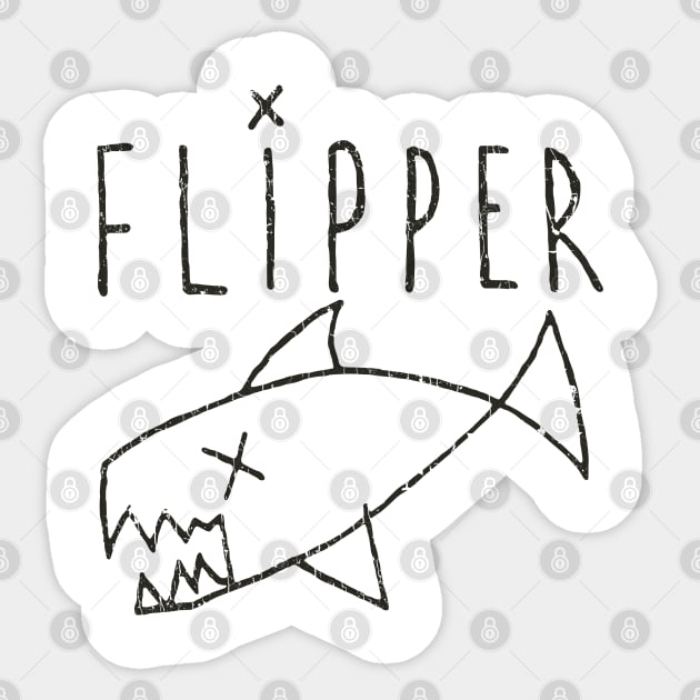 Dead Flipper 1993 Sticker by JCD666